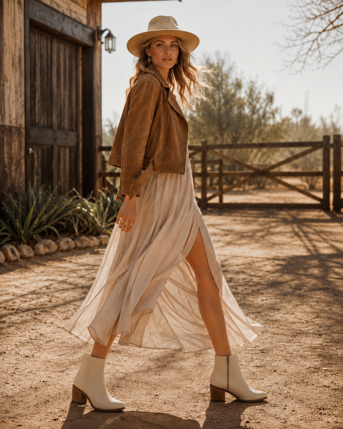 Botín Dakota Beige