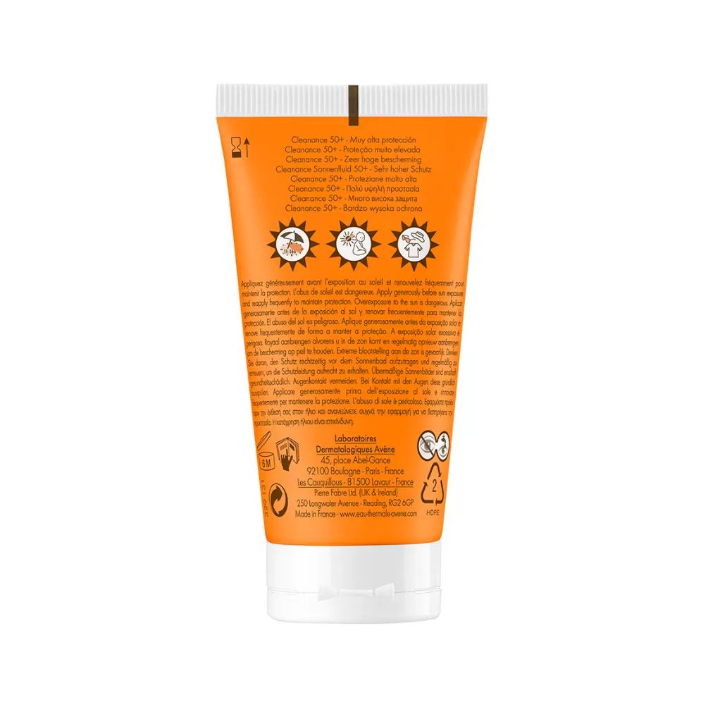 Avène Cleanance Protector Solar TriAsorB FPS 50+, 50ml