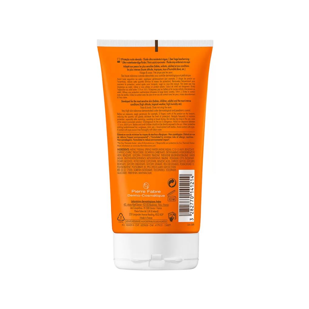 Avène Intense Protect Fluido Protector Solar Ultra Resistente al Agua SPF 50+ 150ml